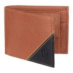 SAMTROH Branded Stylish Men's PU Leather Wallet, Purse (Tan)