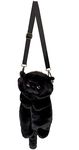 HUIJUFU Women's Cat Shaped Purse - Black Crossbody Shoulder Bag