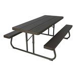 Lifetime 60105 Wood Grain Picnic Table, 6-Feet