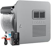 FOGATTI 10 Gallon RV Tank Water Heater, Triple-Power Mode (Gas/Electric/Hybrid). Built-in Titanium Anode Rod & Porcelain Lined Tank for Longevity, DSI Ignition, 18"x18" Door | HybridShower 10 Ultra
