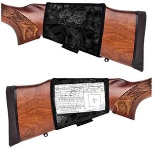 Alpine Innovations D.O.P.E Window Ammo Slicker Buttstock Ammo Pouch | Left Hand, Large Caliber Fits 7 Rounds | Vanish Shadow