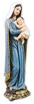 Biblegifts Madonna & Child Florentine Statue 8" (20 cm) Traditional Italian Design Resin Virgin Mary And Baby Jesus Gold Collection Boxed