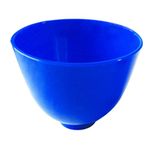 SDent® USA FDA & TUV CE 2PCS Large Size 130 * 96mm 690ml Dental PVC Rubber Mixing Bowl for Alginate and Plaster Materials Color Random