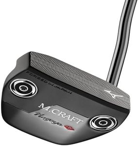 Mizuno M Craft Nagoya B, Nagoya/Double Bend/Grey ION, 34" Putter
