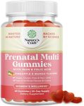 Vegan Prenatal Gummies for Women - Gummy Prenatal Vitamins for Women with Iron Folic Acid and Superfruit Blend - Chewable Prenatal Vitamins for Women Gummy Formula (Pineapple Mango) - Trial Size