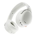 Skullcandy Crusher ANC 2 Over-Ear Wireless Headphones 100 dB| Active Noise Cancellation, Sensory Bass, Dual Pairing, 50H Battery, Rapid Charge, Alexa Built-in | Bone, Off White