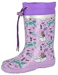 Beck Boy's Girl's Ocean Tale Rain Boot, Purple, 6.5 UK Child