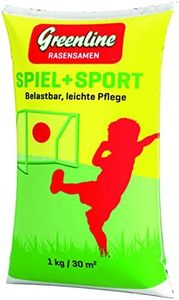 Greenline Lawn Seed Play and Sport 1 kg Green