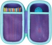 Lebakort Storage Case Compatible with 3Doodler Start+ Essentials/Start Essentials 3D Printing Pen Set (Purple Case)