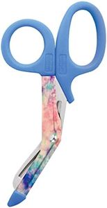 Prestige Medical 5.5" StyleMate Utility Scissor, Tie Dye Cotton Candy Sky