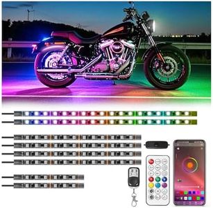8Pcs RGB+I
