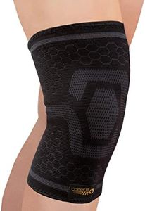 COPPER FIT ICE Knee Compression Sleeve for Knee Pain, Inflammation, Joint Pain Relief, Meniscus, ACL, Arthritis, - Walking, Running, Workout -- Knee Compression Support for Men and Women