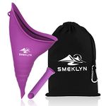 SMEKLYN Female Urination Device Women Pee Funnel Reusable Silicone Urine Cup Female Urinal Post Surgery Pee Standing Up Perfect for Camping Hiking Travel Road Trip Accessories-Plus Size