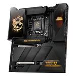 MSI MEG X870E GODLIKE, E-ATX - Supports AMD Ryzen 9000/8000/7000 Processors, AM5 - Dynamic Dashboard III, EZ Slide M.2, 110A SPS, DDR5 Memory (9000+ MT/s OC), M.2 & PCIe 5.0, USB4, Wi-Fi 7, 10G LAN