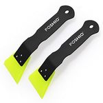 FOSHIO 2 Pack Small Squeegee for Vinyl, Aluminum Alloy Mini Squeegee for Mirror Shower Glass Door Window Cleaning, Car Light, Bumper Vinyl Wrap Window Tint Kit