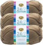 Lion Brand 24/7 Cotton Yarn, Lightw