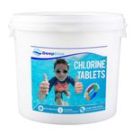 Deep Blue - Multifunctional 200g Chlorine Tablets 5 kg Long lasting stabilised clarifier algae inhibitor