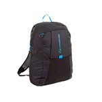 Lifeventure Ultra Lightweight, Compact, Foldable Backpack Made From Recycled Fabrics, For Sport, Travelling, Walking and Hiking, 25 Litre, Black