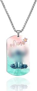 simyron Colliers Acier inoxydable Collier pour Enfants De Cadeaux Collier et pour Fans Collier pour Kids Collection De Cadeaux Pour les enfants
