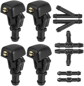 X AUTOHAUX 4pcs Car Front Windshield Washer Nozzles Kit for Ford F-150 2004-2014 3W7Z-17603-AA