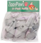 ZippyPaws - Burrows Replacement Miniz Bunnies 3-Pack - Plush Refills for Interactive Dog Toys for Boredom - Hide and Seek Dog Toys and Puppy Toys, Colorful Squeaky Dog Toys for Small and Medium Dogs