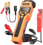 KZYEE KT80 Digital Inductive Timing Light with Tachometer (RPM), Advance, Dwell & 0-35V Voltage Test, 60° Adjustable LED Strobe, USB-C Rechargeable & 12V Backup, for Distributor Gas Engines