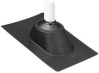 IPS Corp 81760 Hard Plastic Base Roof Flashing for 3" Vent Pipe