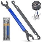 CoLuck Fan Clutch Wrench Set - 32mm & 36mm Wrenches - Fan Clutch Removal Tool Compatible with BMW, Ford, GM, Chevrolet, Fan Clutch Tool, Water Pump Holder, Fan Clutch Nut Wrench and Removal Kit