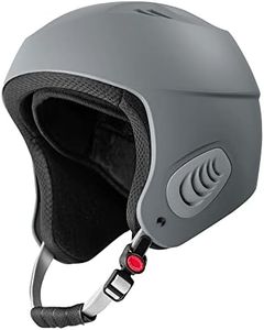 Westt Casco sci unisex uomo e donna, casco snowboard freeride e sci alpinismo, leggero, traspirante e ventilato, grigio, taglia unica 56-58 cm