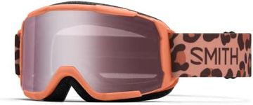 Smith Optics Daredevil Youth Snow Winter Goggle - Coral Cheetah Print, Ignitor Mirror