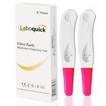 Laboquick 2 Test Pack Early Detection Pregnancy Test - easy at home pregnancy test & cheap pregnancy test for a 6 Days Early Pregnancy Test. Trust The Accuracy of Our Early Pregnancy Test Kit.