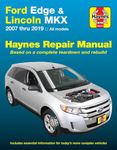 Ford Edge (07-19) & Lincoln MKX (07-18) Haynes Repair Manual (Paperback)