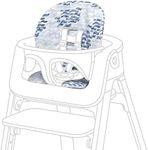 Stokke Steps Baby Set Cushion, Waves Blue - Comfortable Accessory Steps Baby Set - Soft, Easy-to-Clean, Water-Repellent Material - Machine Washable Cotton