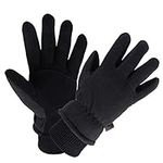 OZERO Winter Gloves Deerskin Leathe