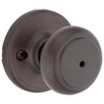 Kwikset 93001-868 Cove Privacy Knob Lockset, Venetian Bronze