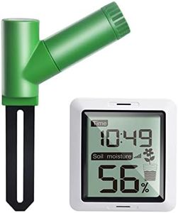 ECOWITT WH0291 Soil Moisture Tester Plant Soil Moisture Sensor Meter with Digital LCD Display