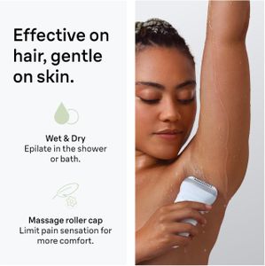 Braun Silk-épil 7 Epilator – White Wet & Dry Hair Removal