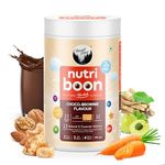 Forest Found Nutriboon With 50+ Vital Nutrients(Natural & Herbal Nourishment) Pre&Pro Biotics, DHA, Ca,Vitamin A,B,C,D | Helps In Child's Growth, Immunity And Brain Health|Protein Powder,400g