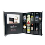 MicroBarBox Vodka Cocktail Gift Set in a Premium Luxury Gift Box | An ideal birthday gift or thank you gift |Includes Absolut, Absolut Citron, Riverside Elderflower, Baileys, Tia Maria & Cointreau