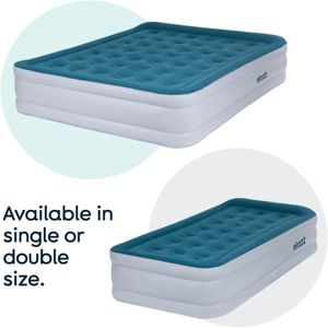 airzzZ Slumber Plus Air Bed – Inflatable Guest Mattress
