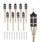 Relaxdays Outdoor Garden Torches Se