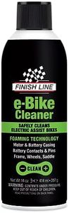 Finish Line E-Bike and Exercise Bike Cleaner Aerosol, 14 oz, Black