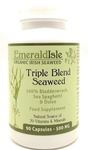 Triple Blend Seaweed Tablets 500 mg 90 Capsules Certified Organic Harvested in North Atlantic Coast of Ireland