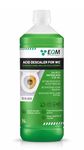 EQM - Acid Toilet Cleaner & Descaler 1L - Heavy Duty Limescale, Calcium & Rust Remover - Powerful Bathroom Cleaner for Toilets & Sanitary Ware