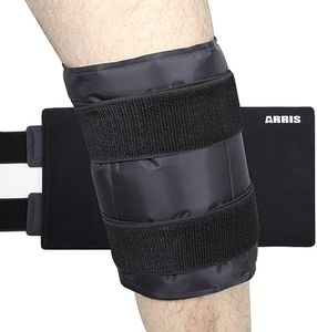 ARRIS Large Knee Ice Pack Wrap Around Entire Knee, Hot Cold Therapy Wrap for Pain Relief for Surgery Injuries, Recovery, Aches, Bruises & Sprains(19.5 * 10 inch)