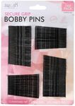 Swosh Bobby Pin Set, Black (Pack of