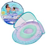 Swimways Sun Canopy Inflatable Baby Spring Float for Kids 9-24 Months, Mermaid Design