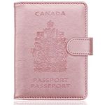 WALNEW RFID Blocking Passport Holder Travel Wallet Cover Case