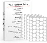 WABRINY Wart Remover Patches, Fast & Easy Operate Hydrocolloid Gel Waterproof Invisible Sticker, Skin Care Removal Patches for All Skin Types(144pcs)-D1