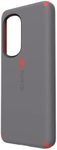 Speck Products IMPACTHERO Case Fits Motorola Edge 2022, Moodey Grey/Turbo Red